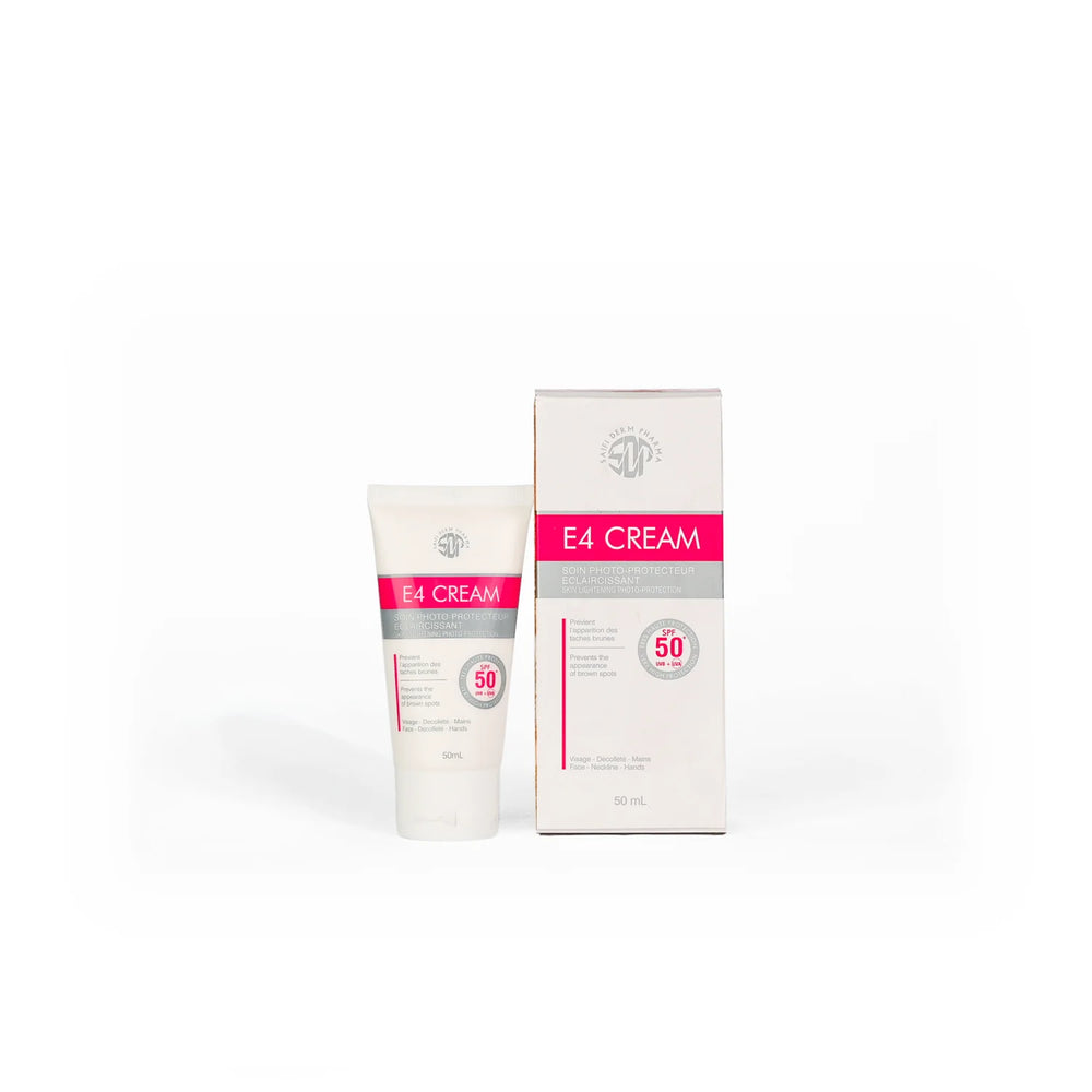 E4 Cream (50ml) - SPF 50 Skin Brightening & Sun Protection | Saifi Derm Pharma