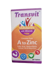 TRANSVIT Tablet – Multivitamin & Mineral Supplement for Daily Nutrition & Wellness | Pharma Services Group