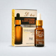 D-TOX Lightening & Anti-Aging Serum 15ml – Radiance & Age-Defying Serum for All Skin Types | Pharma Services Group