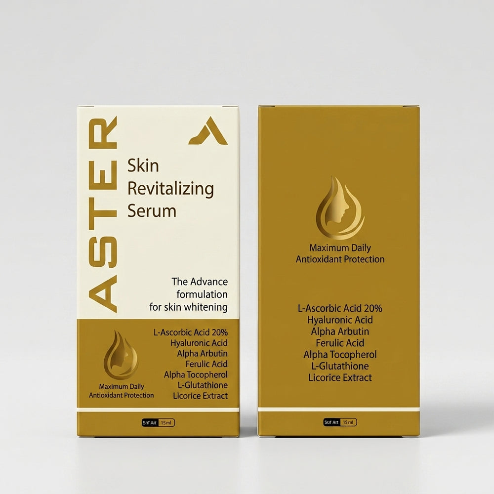 Aster Skin Revitalizing Serum | Vitamin C Brightening & Rejuvenating Serum | Pharma Services Group