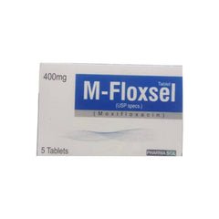 M-Floxsel Tablets 400mg - Broad-Spectrum Fluoroquinolone Antibacterial Therapy