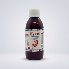 MYCID 120ml Antacid Syrup | Relief from Heartburn, Acid Indigestion & Gastric Reflux | Pharma Services Group