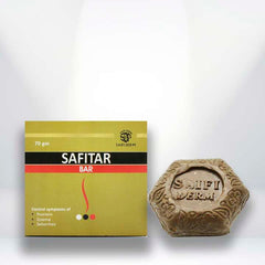 Safitar Bar - Coal Tar & Salicylic Acid Scalp Soap for Dandruff & Psoriasis | Saifi Derm Pharma