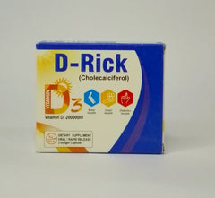 D-RICK Softgel Capsule – Ingredients, Uses & Price in Pakistan