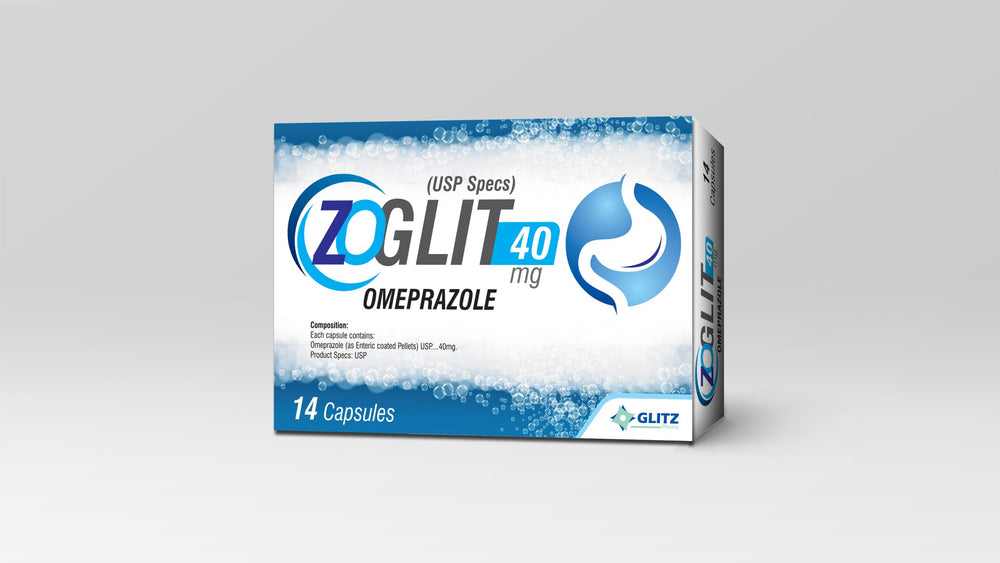 ZOGLIT 20MG & 40MG Capsules – Omeprazole for Acid Reflux & Heartburn | Pharma Services Group - 40MG