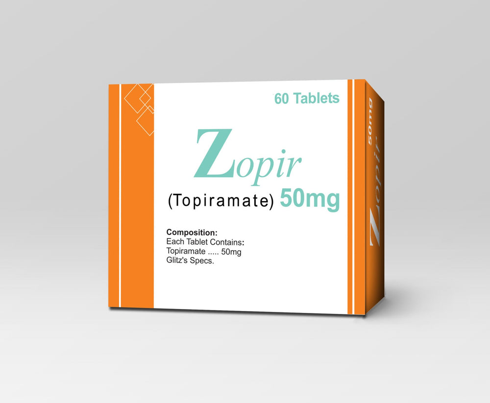 ZOPIR Tab 50mg (Topiramate) Tablets – Uses, Dosage, Benefits & Side Effects | Glitz Pharma