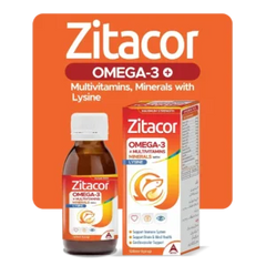 Zitacor Syrup | Advanced Herbal Neurotonic & Cognitive Health Supplement