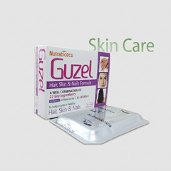 GUZEL Tablet - Hair, Skin & Nails Multivitamin with Biotin & Antioxidants | Saifi Derm Pharma