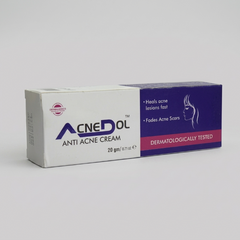 Acnedol Anti Acne Cream 20g - Target Spot Treatment & Blemish Control | Saifi Derm Pharma