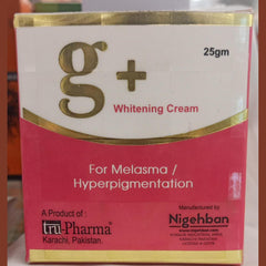 G+ WHITENING CREAM 25GM – Uses & Price in Pakistan