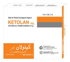 Ketowan 30mg Injection | Advanced Non-Steroidal Anti-Inflammatory Drug for Acute Pain Management