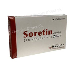SORETIN 20MG CAPSULES – Uses, Benefits & Price in Pakistan