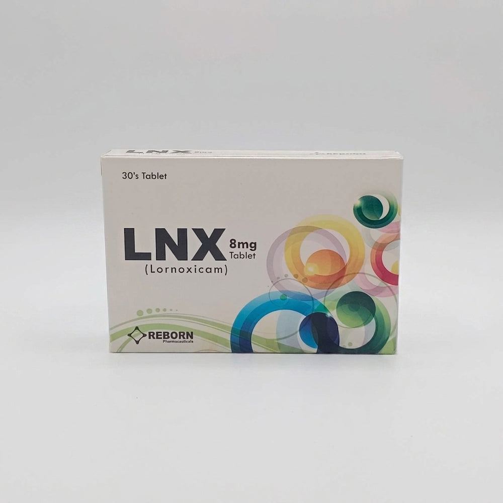 LNX 8mg Tablets (Lornoxicam) – Fast Acting Pain Relief Tablets for Arthritis, Joint Pain, Back Pain & Inflammation