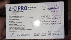 Z-CIPRO TAB 250mg – Uses, Ingredients & Price in Pakistan
