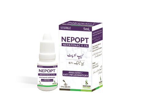 NEPOPT 0.1% EYE DROPS (N)