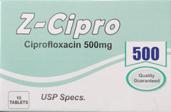 Z-CIPRO TAB 500mg – Uses, Ingredients & Price in Pakistan