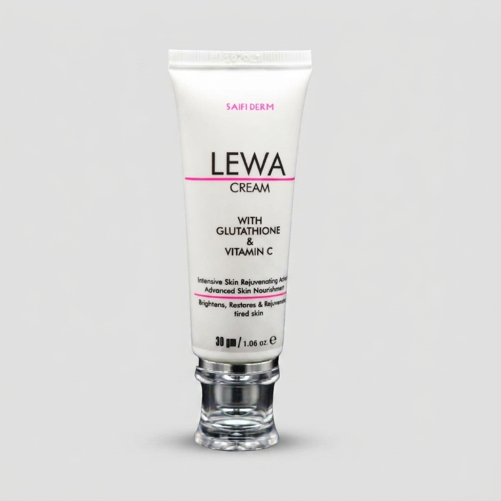 lewa cream with glutathione and vitamin c - Advanced Hyperpigmentation & Skin Brightening Moisturizer | Saifi Derm Pharma N-Acetylcysteine (NAC) 500 mg
