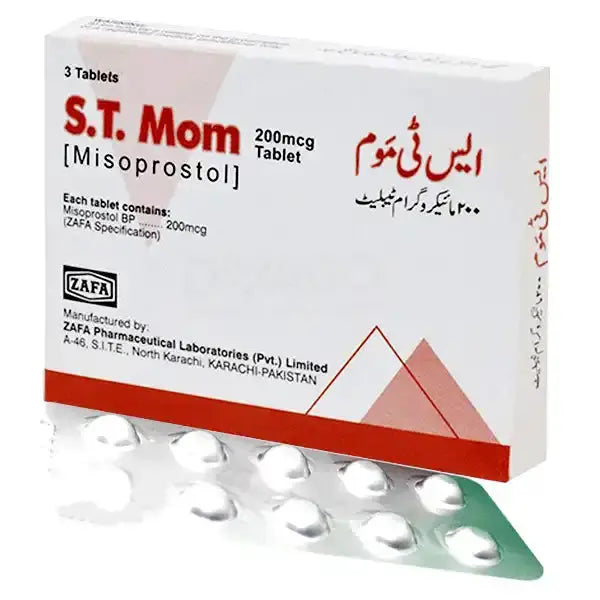 S.T. MOM 200MCG TAB – Uses, Benefits & Price