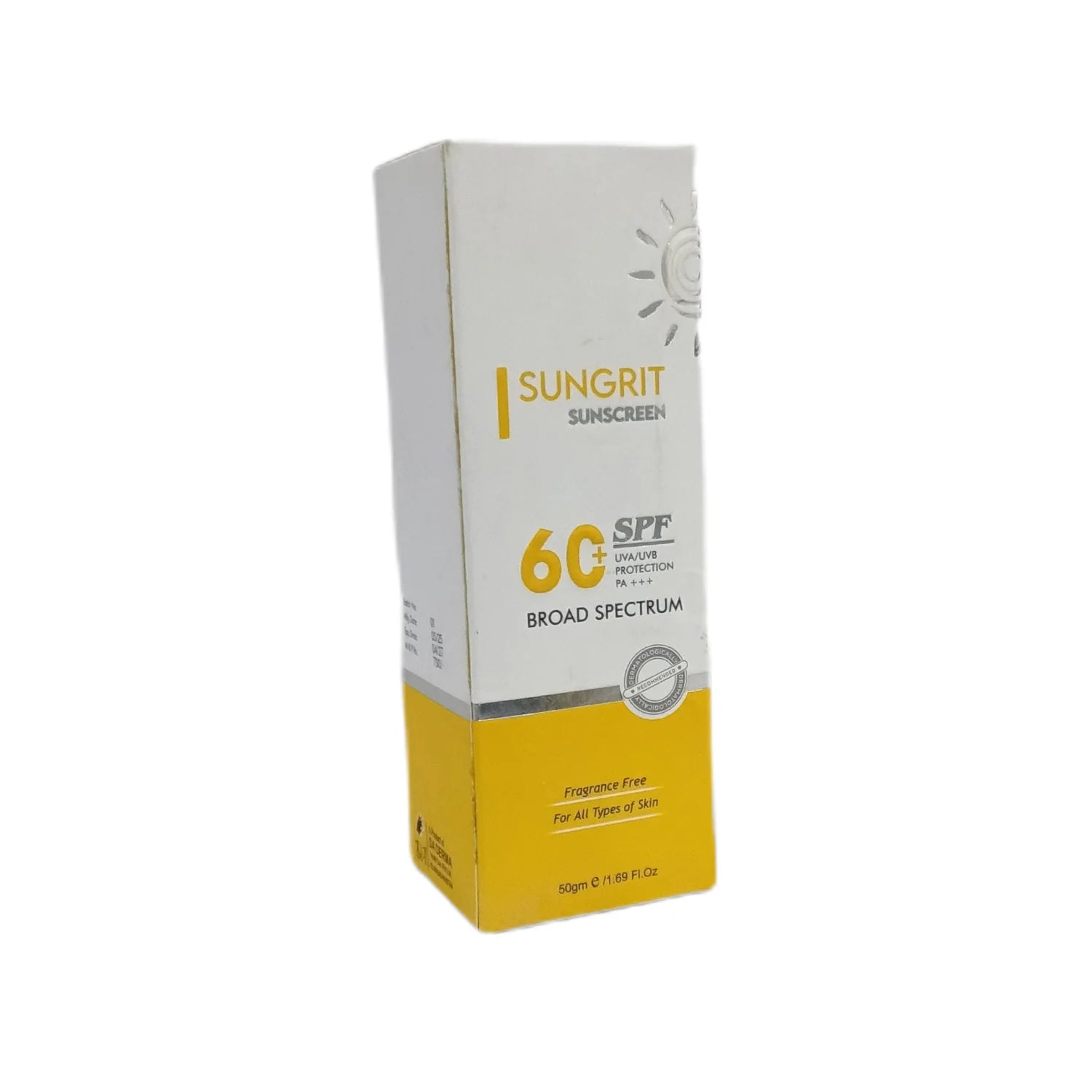 SUNGRIT SUNSCREEN SPF-60 – Benefits & Price in Pakistan
