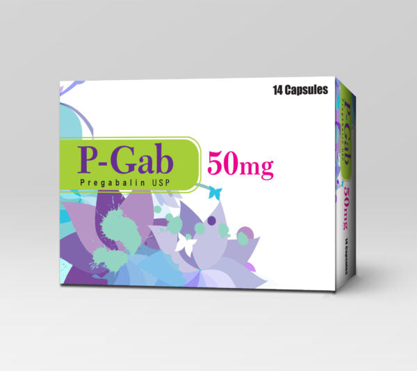 P-Gab Capsules – | Pharma Services Group - 50MG