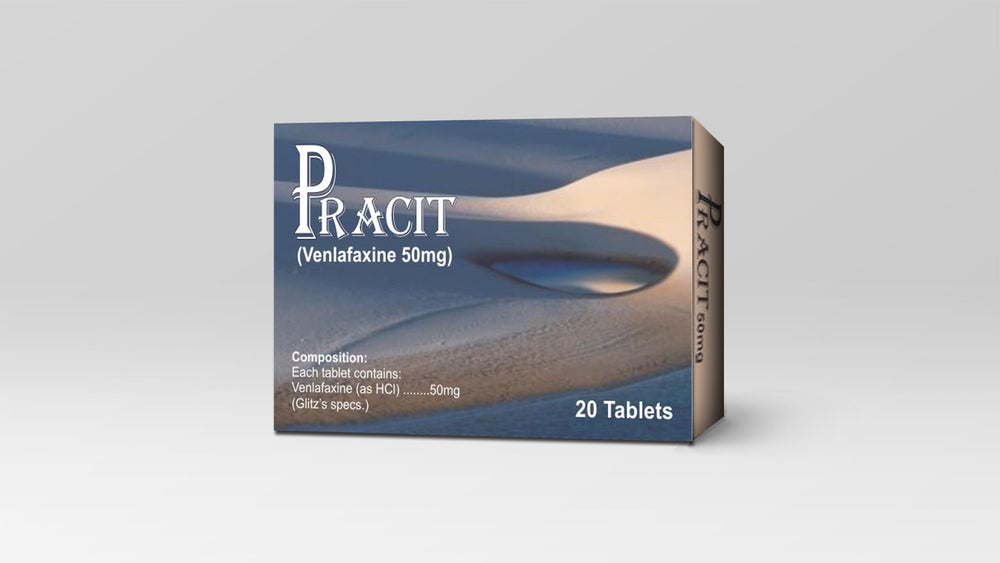 PRACIT Tablet (Venlafaxine) – Prescription Tablets | Pharma Services Group - 50MG