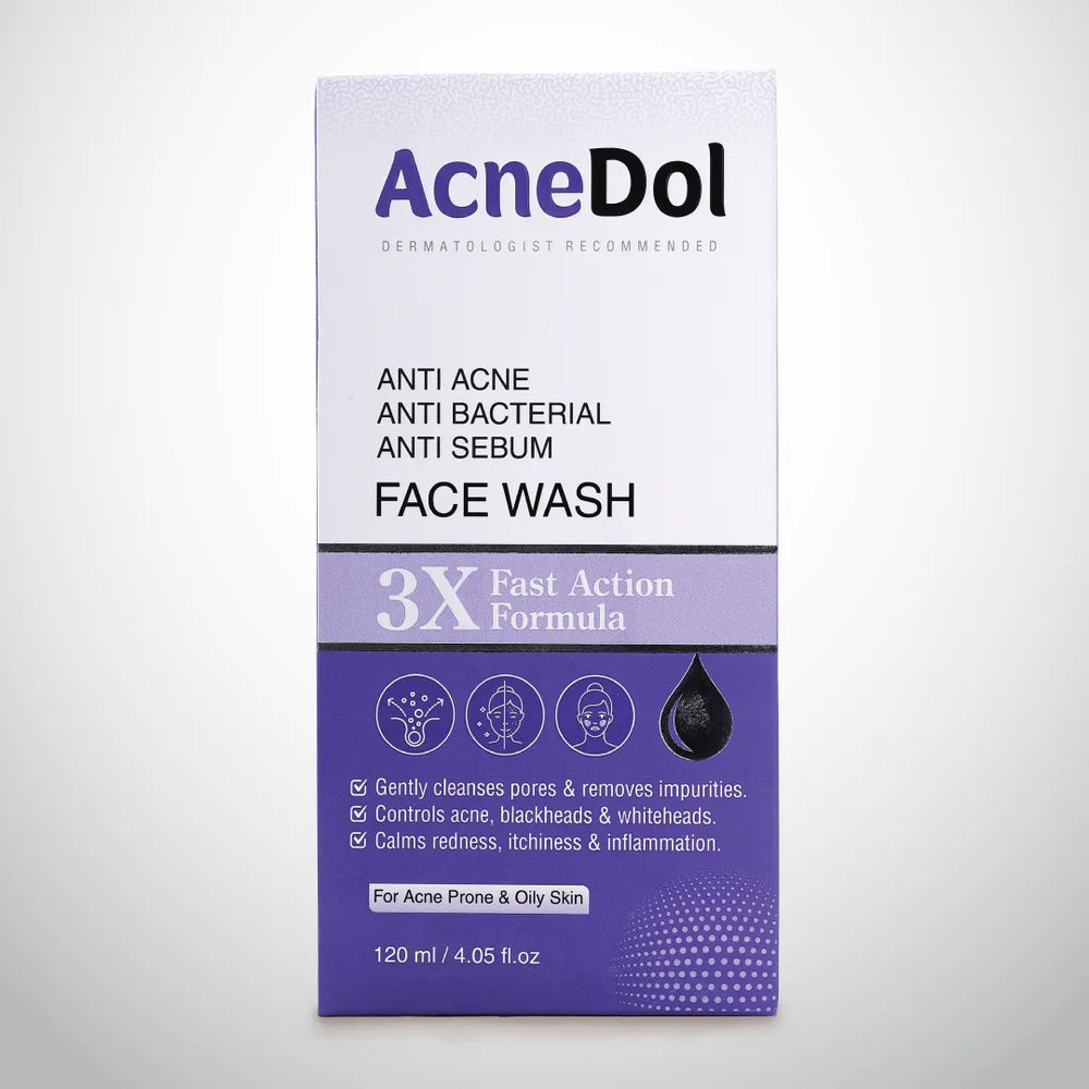 Acnedol Facewash - Deep Pore Cleansing & Anti-Acne Cleanser | Saifi Derm Pharma