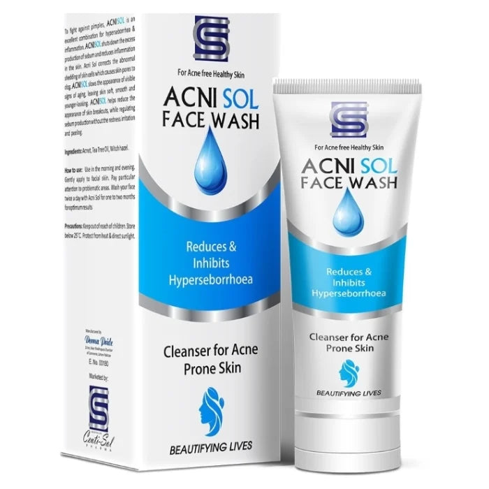 ACNI SOL Face Wash Gel – Acne Care & Deep Cleansing Gel for Oily, Blemish-Prone Skin | Pharma Services Group