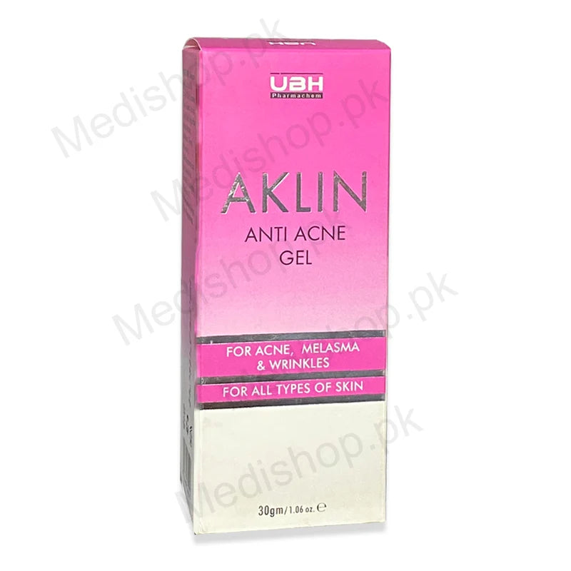 AKLIN Anti-Acne Gel – Acne & Blemish Care Gel