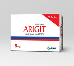 ARIGIT® Tab 15mg (Aripiprazole 15mg) – 30 Tablets | Glitz Pharma