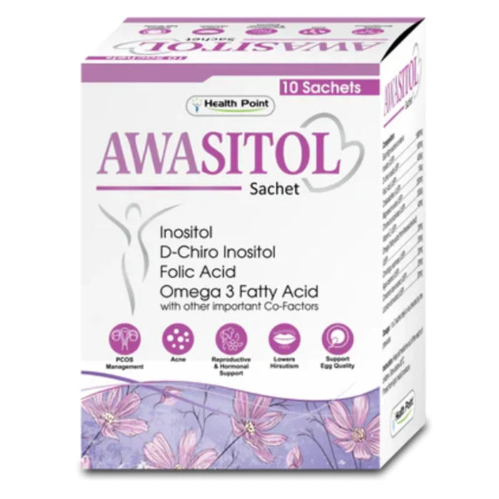 Awasitol Sachet | Advanced Hormonal Balance & PCOS Management Supplement