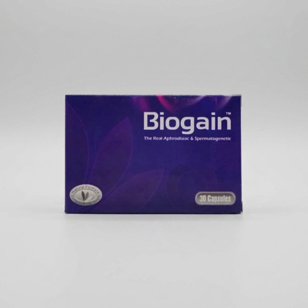 Biogain Capsules - Hair Regrowth & Anti-Hair Fall Nutritional Supplement | Saifi Derm Pharma