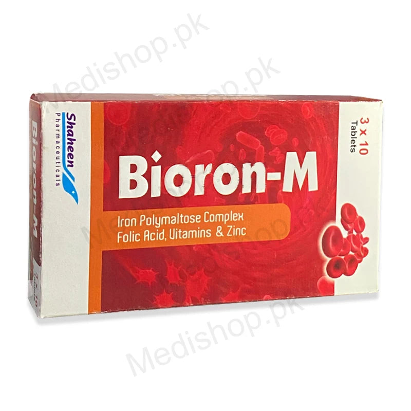 BIORON-M Tablets – Uses, Benefits & Price in Pakistan