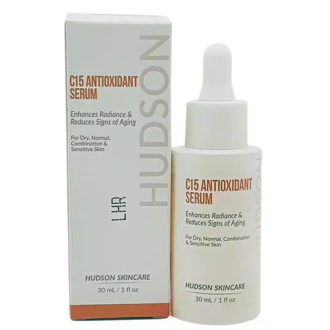 Hudson Serum C15 CP | Advanced 15% Vitamin C Antioxidant Brightening Facial Serum