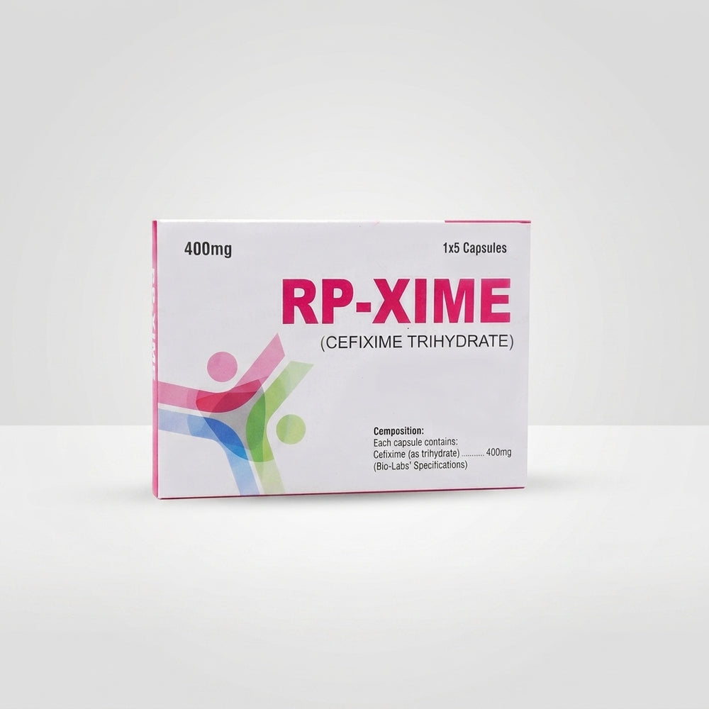 RP-XIME 400mg Capsule | Cefixime Antibiotic for Bacterial Infections | Pharma Services Group