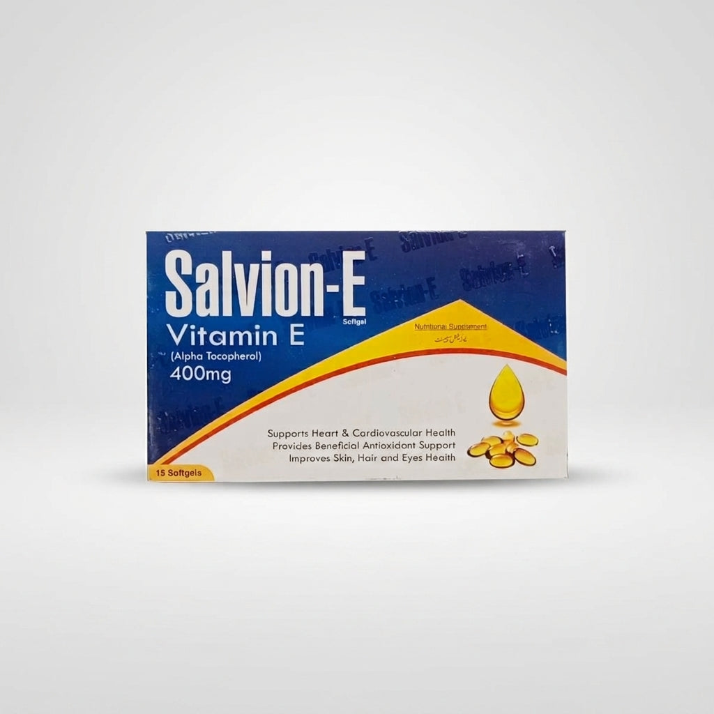 SALVION-E Softgel | Vitamin E Antioxidant Supplement for Skin & Cellular Health | Pharma Services Group