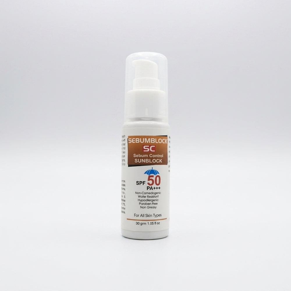 Sebumblock SC Sebum Control Sunblock SPF 50 | Pharma Services Group
