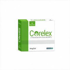 Corelex Injection 4mg/2ml - Intravenous & Intramuscular Spasmolytic Therapy