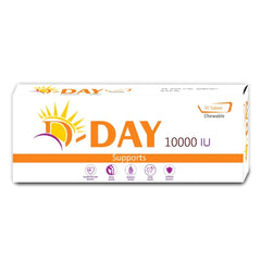 D-Day 10000 IU Tablet | Advanced Cholecalciferol Bone, Teeth & Immune Support Supplement