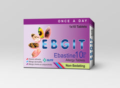 EBGIT 10MG TABLET – Ebastine 10mg Non-Sedating Allergy Medicine | Pharma Services Group