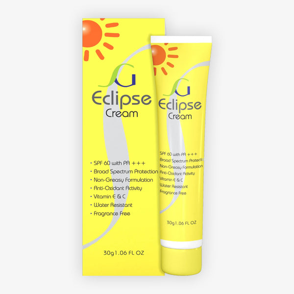 Eclipse Sunscreen Cream SPF 60+ - Broad-Spectrum UV Protection