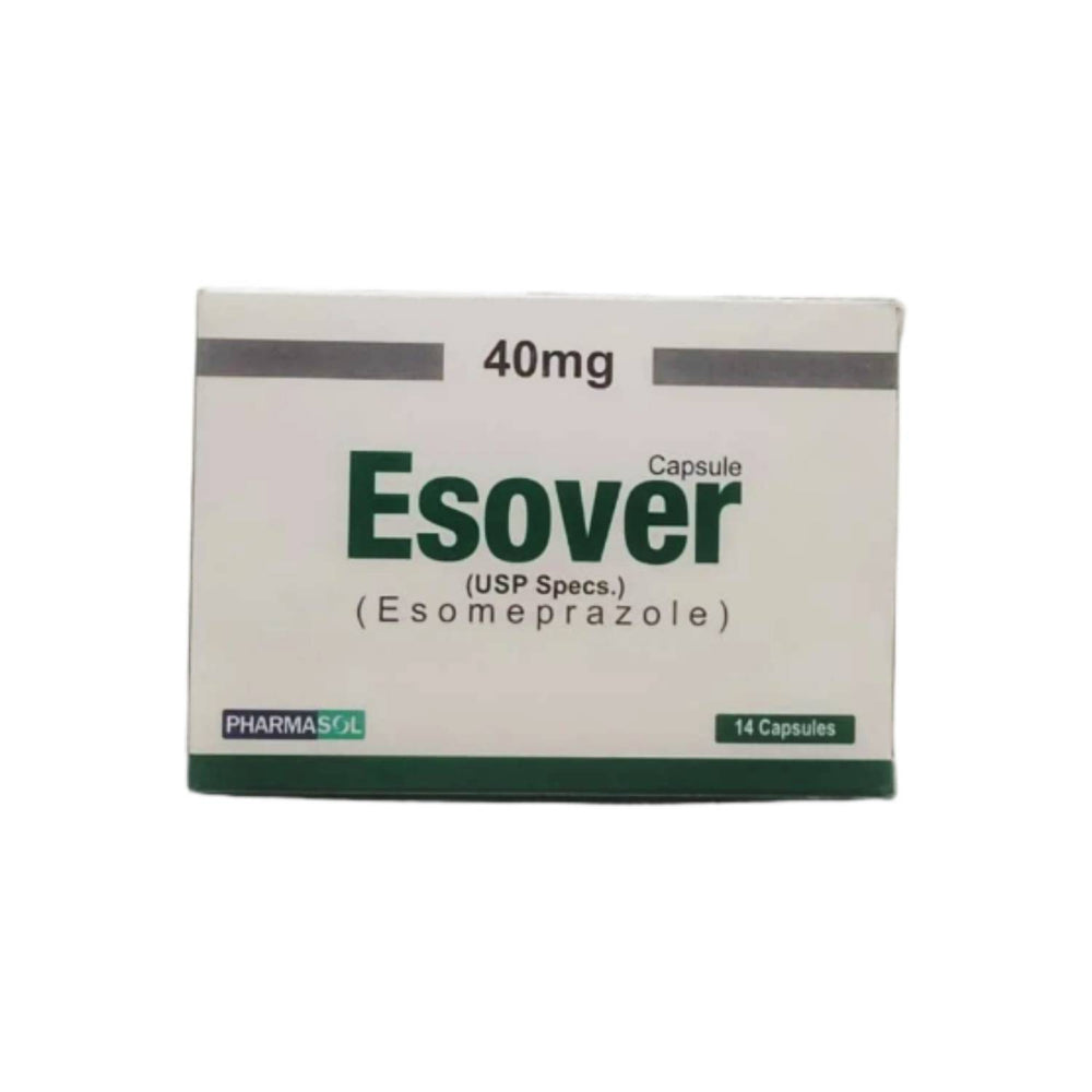 Esover Capsules (20mg & 40mg) - Advanced Proton Pump Inhibitor Therapy - 40MG