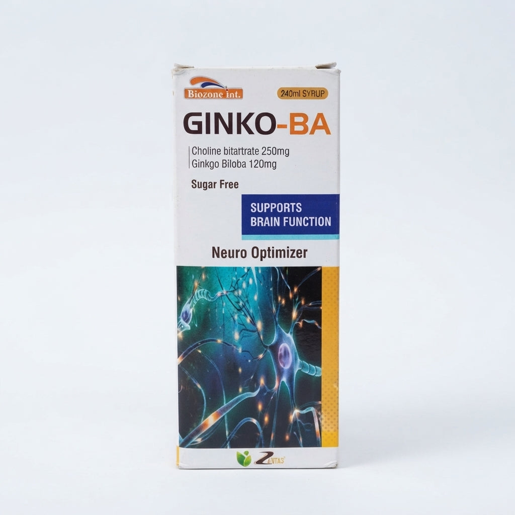 GINKO BA SYP – Ingredients, Uses & Price in Pakistan