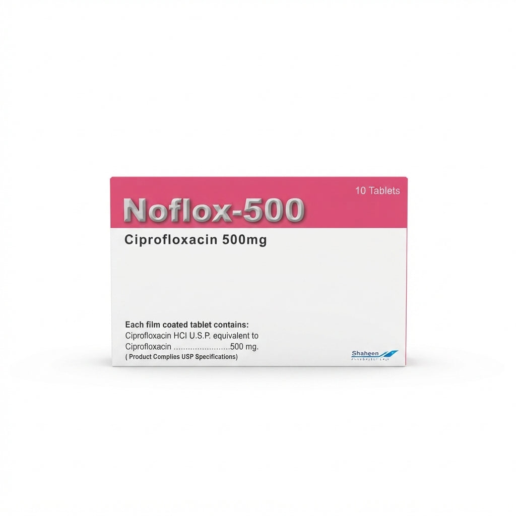 NOFLOX-500MG Tablets – Uses, Benefits & Price in Pakistan