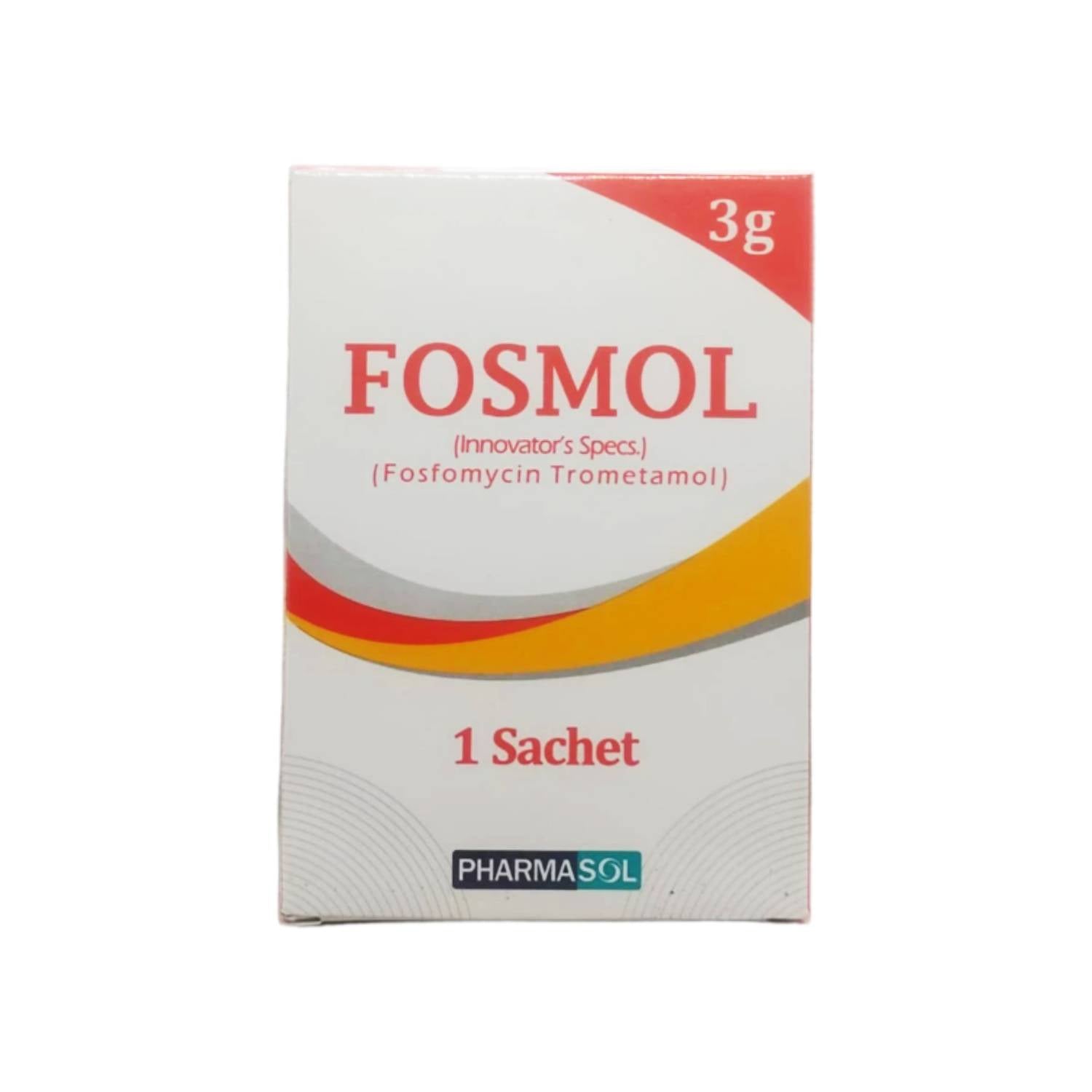 Fosmol Sachet 3g - Single-Dose Oral Antibiotic for Urinary Tract Infections