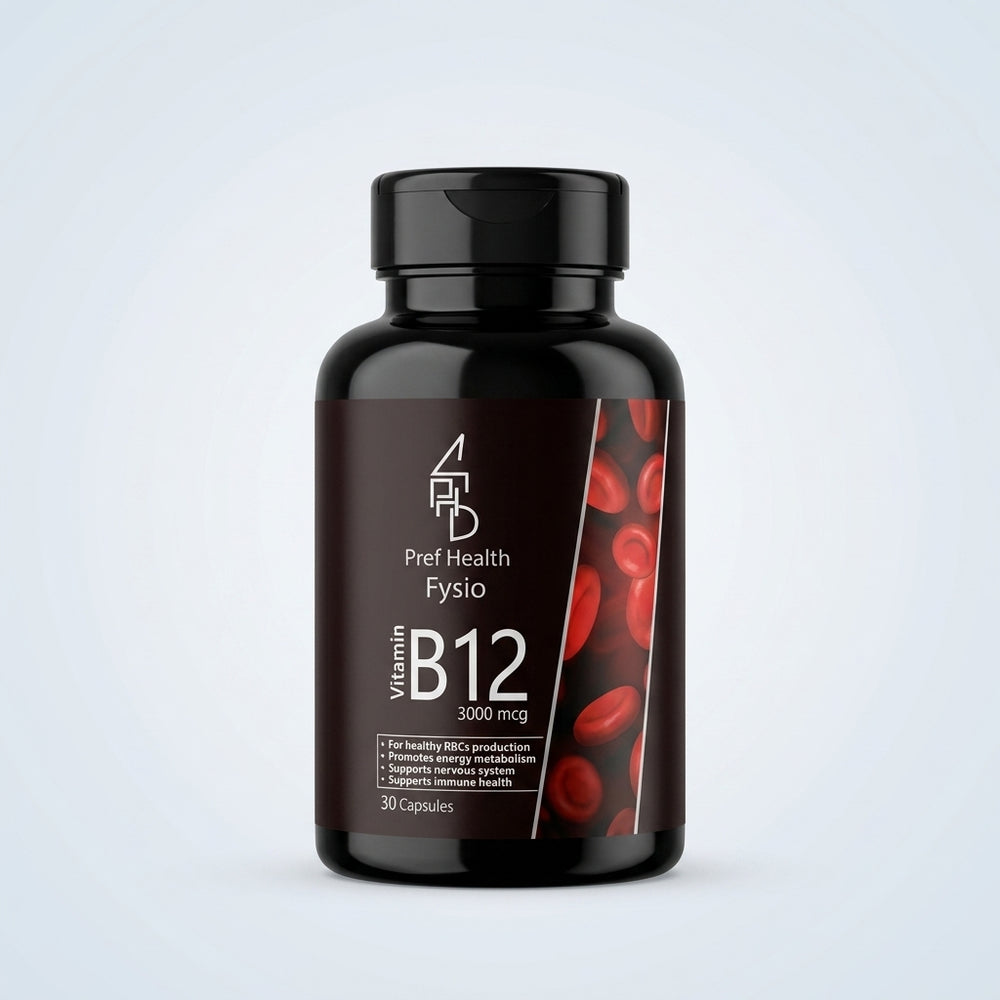 FYSIO B12 Capsule – Vitamin B12 Supplement for Energy & Nerve Support | Pharma Services Group