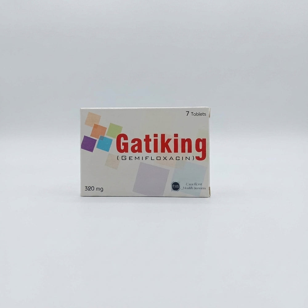 GATIKING 320mg Tablet | Gemifloxacin Antibiotic for Bacterial Infections | Pharma Services Group