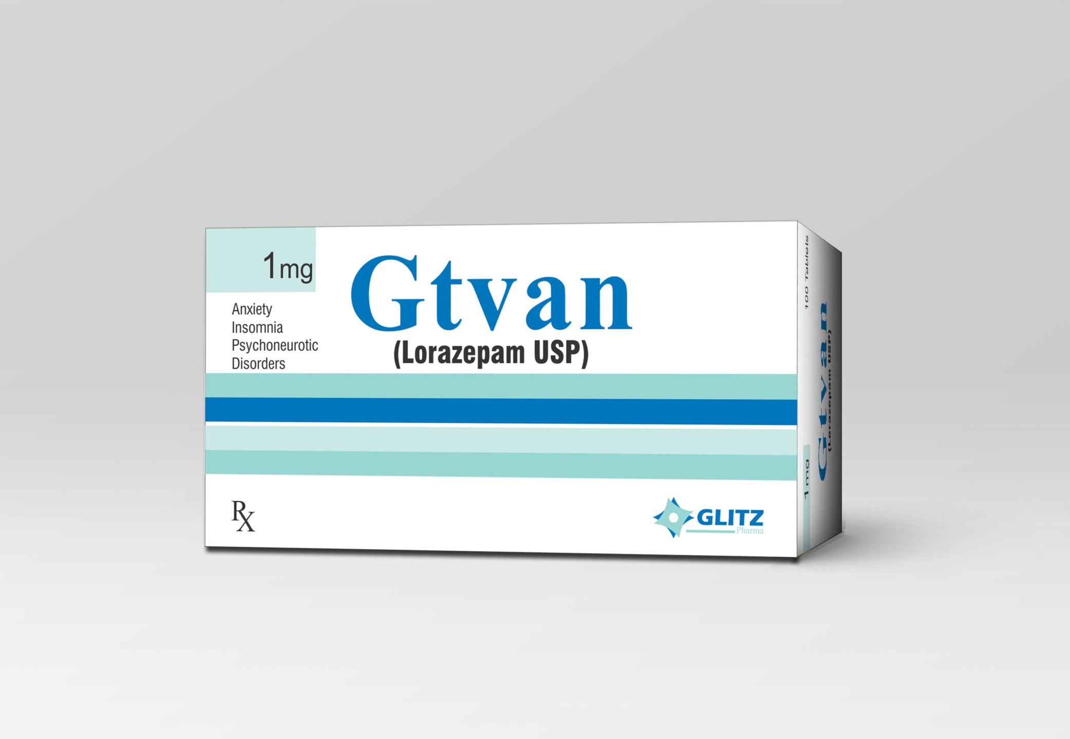 GTVAN 1MG Tablets – Lorazepam USP | Pharma Services Group