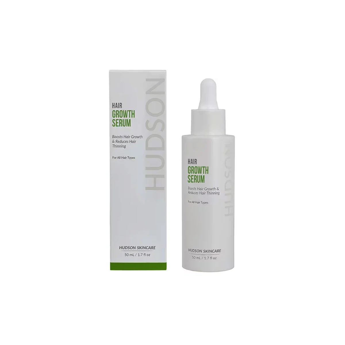 Hudson Hair Growth Serum 50ml | Advanced Scalp Treatment for Hair Fall & Regrowth
