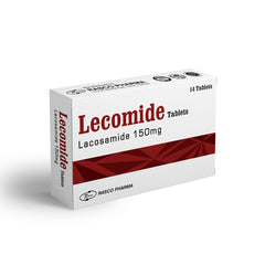 LECOMIDE 100mg Tablet | Lacosamide Antiepileptic for Seizure Control | Pharma Services Group - 150MG