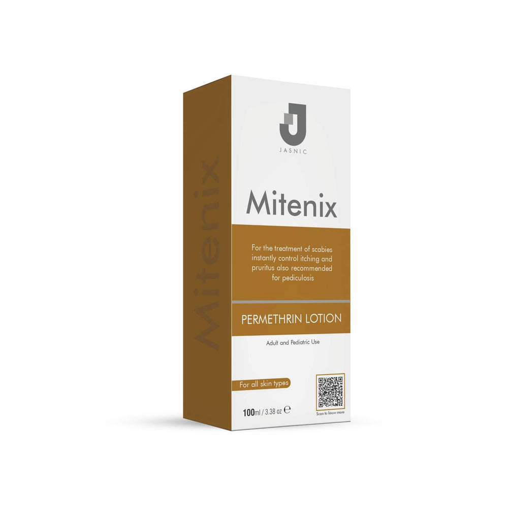 Mitenix Permethrin Lotion 5% - Effective Scabies & Lice Treatment